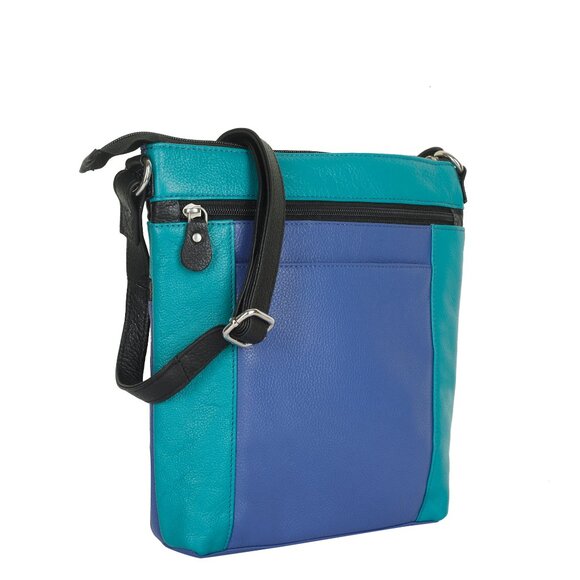 Leather Women’s Crossbody Sling Bag – Multicolour Shoulder Purse Daily Use - Picture 7 of 11